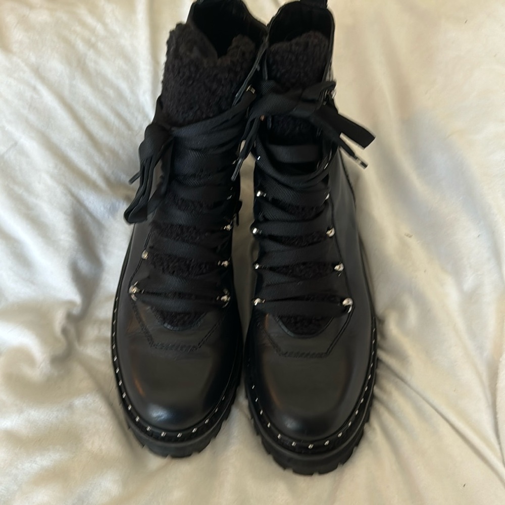 Steve Madden Black Winter & Rain Boots